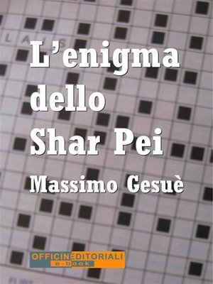 cover image of L'enigma dello Shar Pei